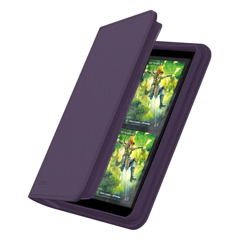Ultimate Guard Zipfolio (160 double-sleeved cards) 8-Pocket 70 x 97 mm Xenoskin - Purple